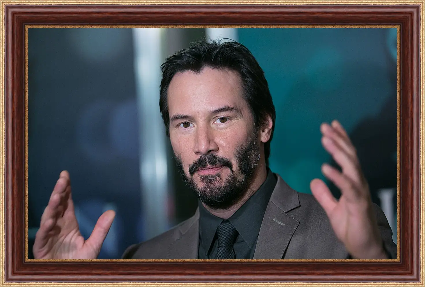 Картина в раме - Киану Ривз. Keanu Reeves
