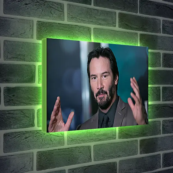 Лайтбокс световая панель - Киану Ривз. Keanu Reeves