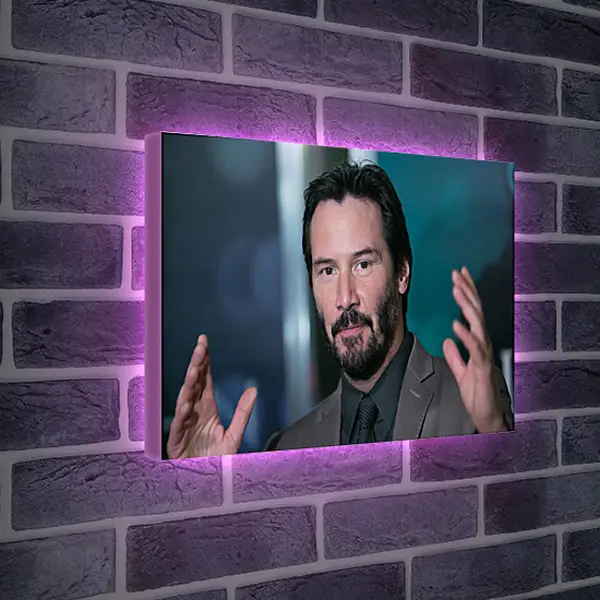 Лайтбокс световая панель - Киану Ривз. Keanu Reeves