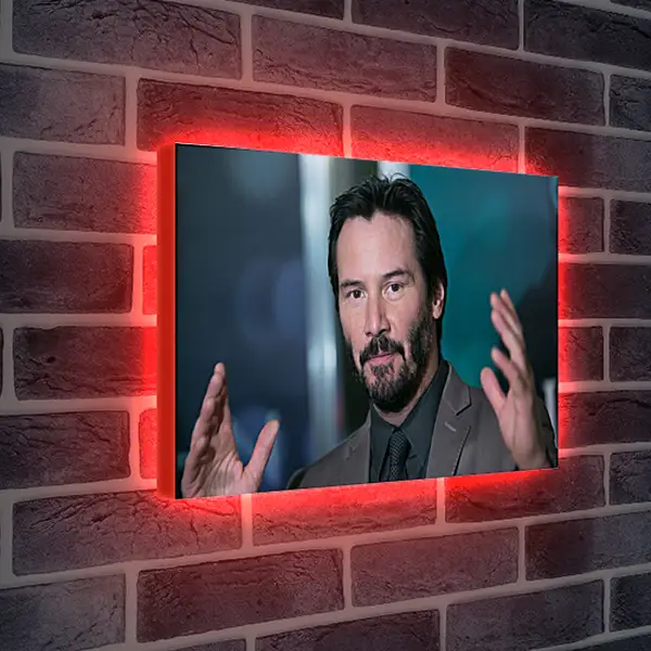 Лайтбокс световая панель - Киану Ривз. Keanu Reeves