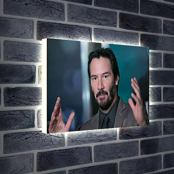 Лайтбокс световая панель - Киану Ривз. Keanu Reeves