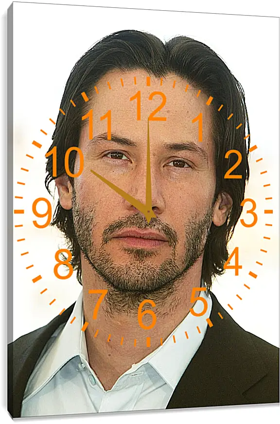 Часы картина - Киану Ривз. Keanu Reeves