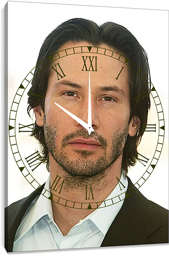 Часы картина - Киану Ривз. Keanu Reeves