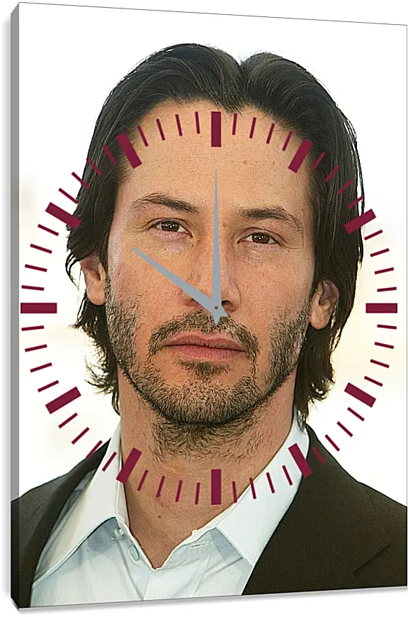 Часы картина - Киану Ривз. Keanu Reeves