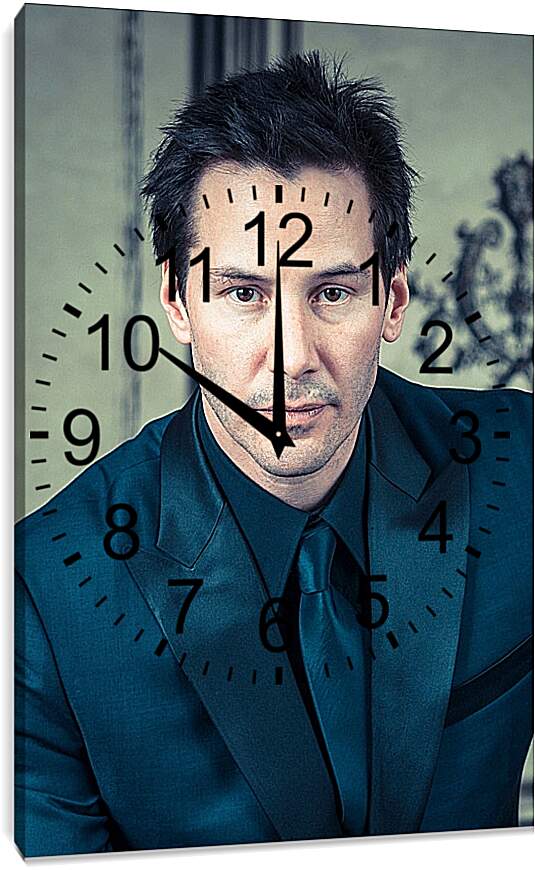 Часы картина - Киану Ривз. Keanu Reeves