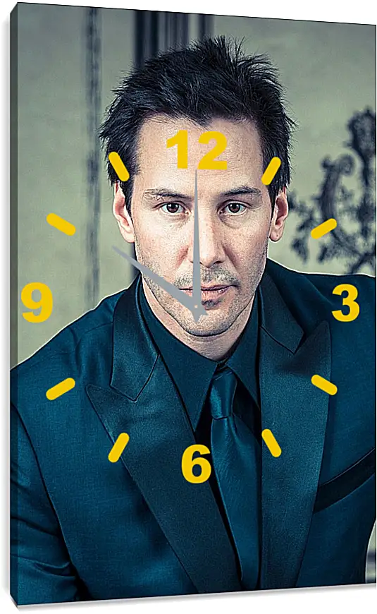 Часы картина - Киану Ривз. Keanu Reeves