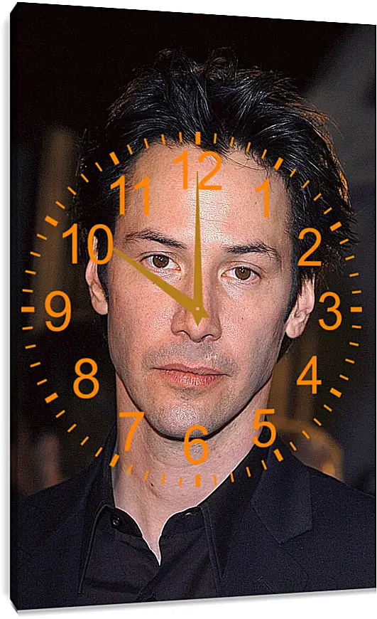 Часы картина - Киану Ривз. Keanu Reeves