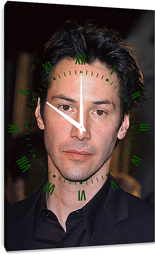 Часы картина - Киану Ривз. Keanu Reeves