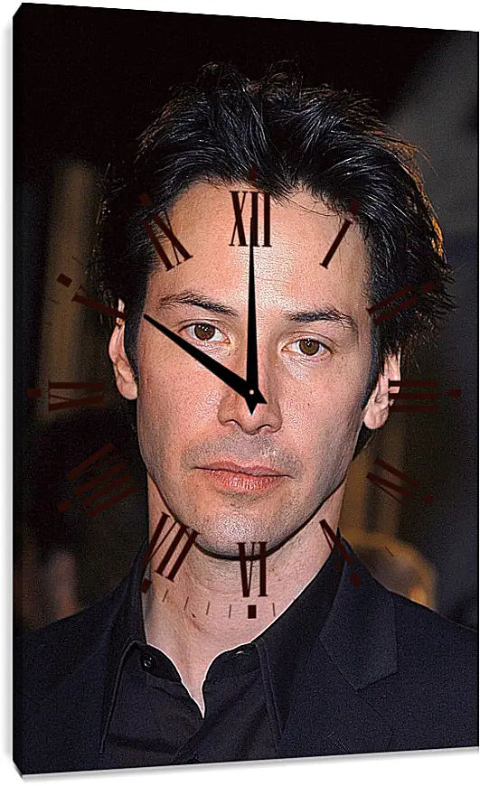 Часы картина - Киану Ривз. Keanu Reeves