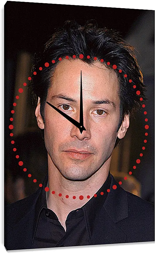 Часы картина - Киану Ривз. Keanu Reeves