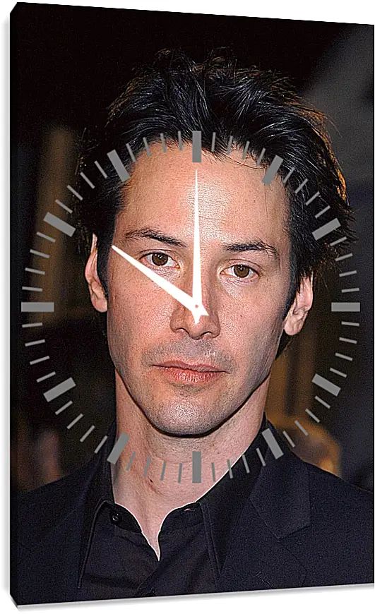 Часы картина - Киану Ривз. Keanu Reeves