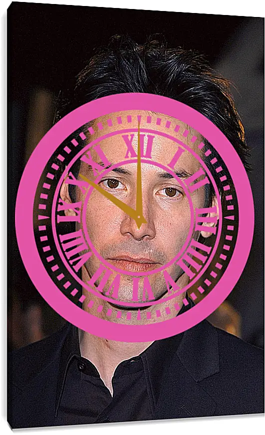 Часы картина - Киану Ривз. Keanu Reeves