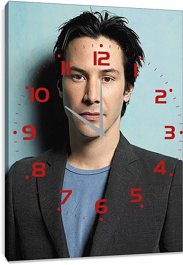 Часы картина - Киану Ривз. Keanu Reeves