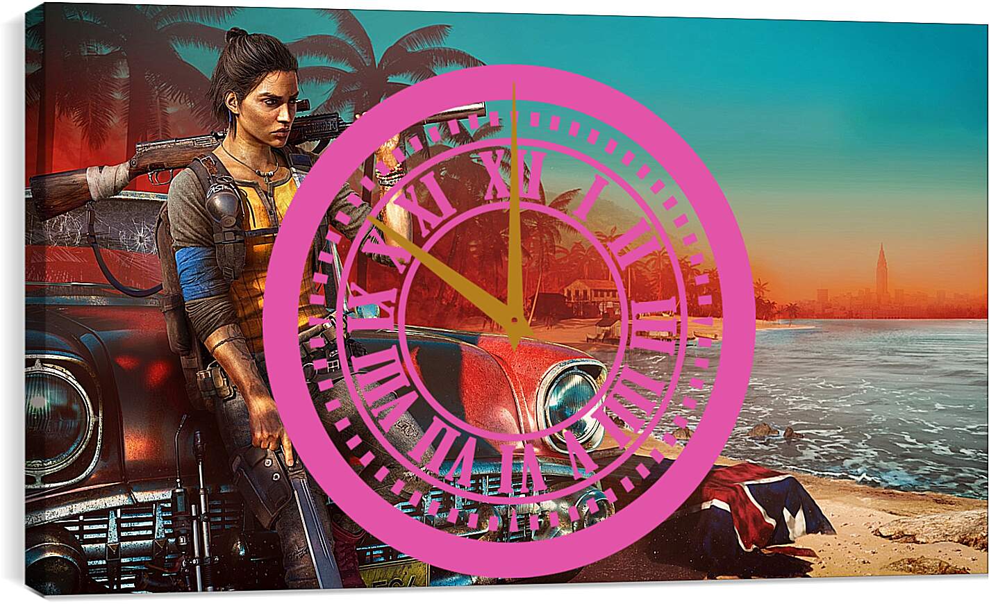 Часы картина - Far Cry 6