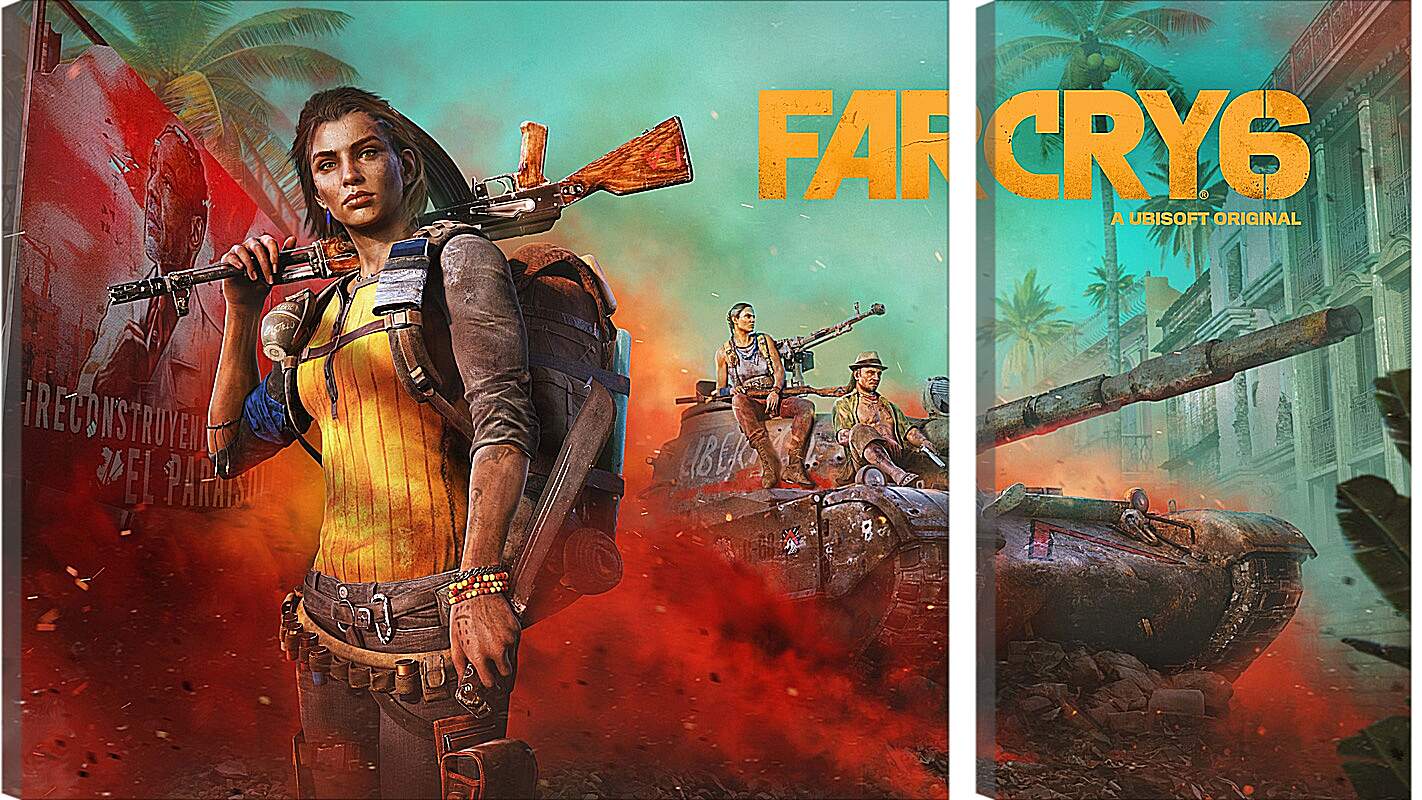 Модульная картина - Far Cry 6