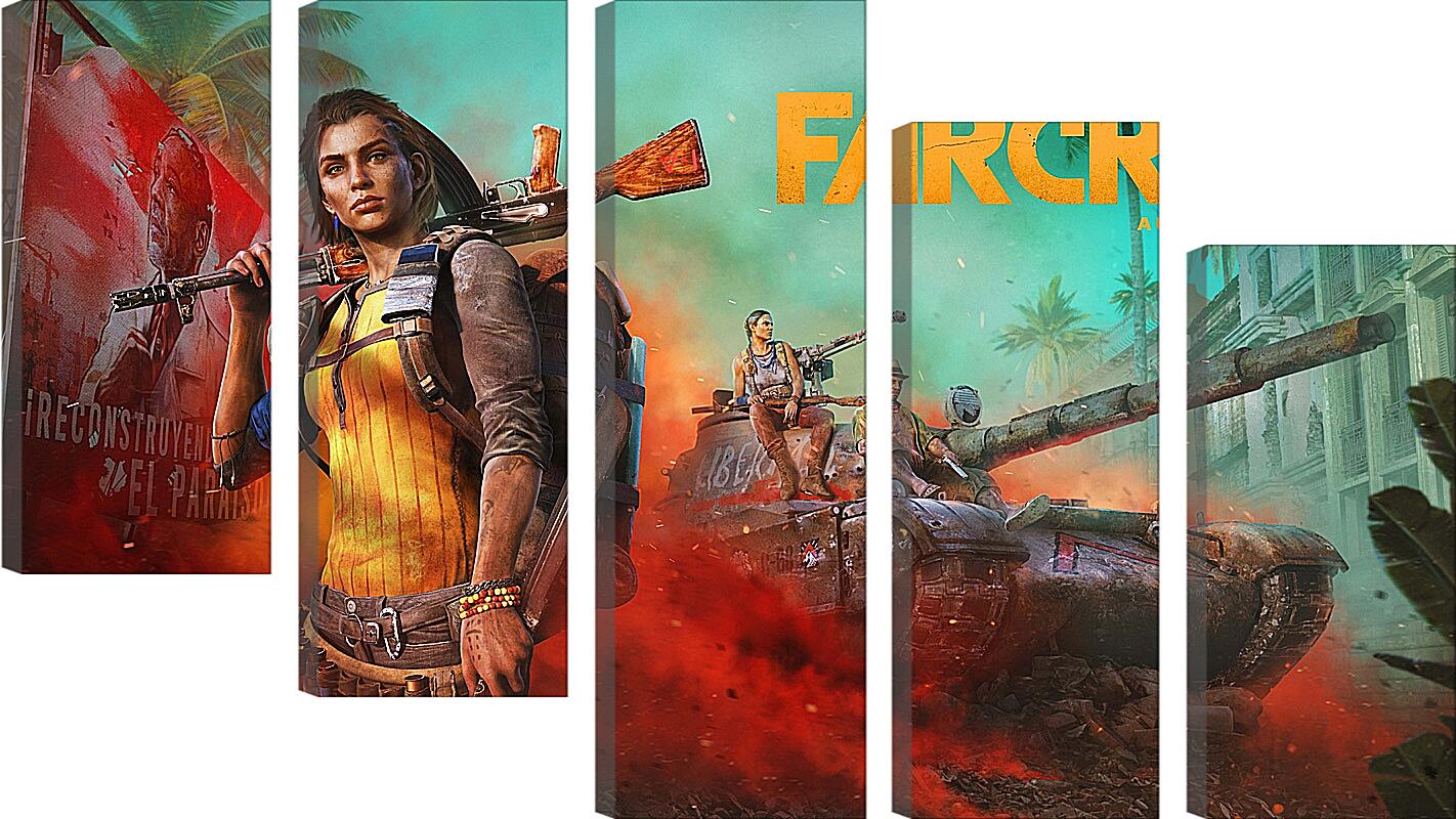 Модульная картина - Far Cry 6