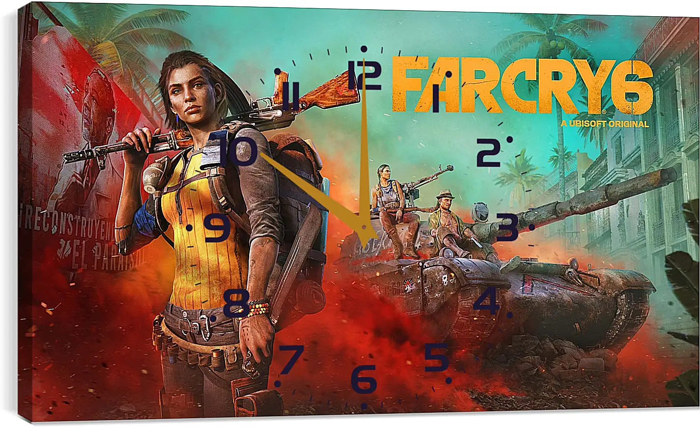 Часы картина - Far Cry 6