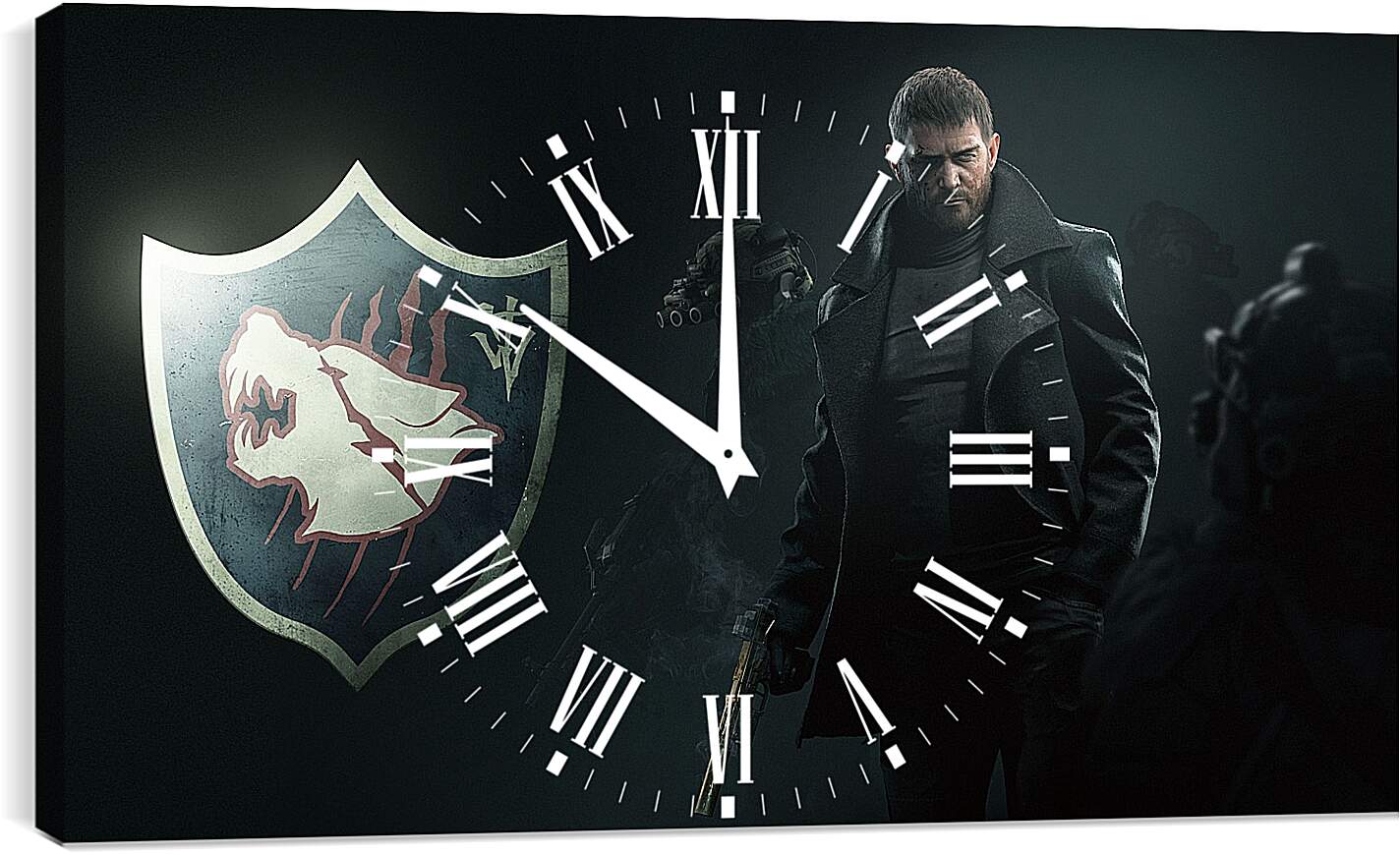 Часы картина - Resident Evil Village