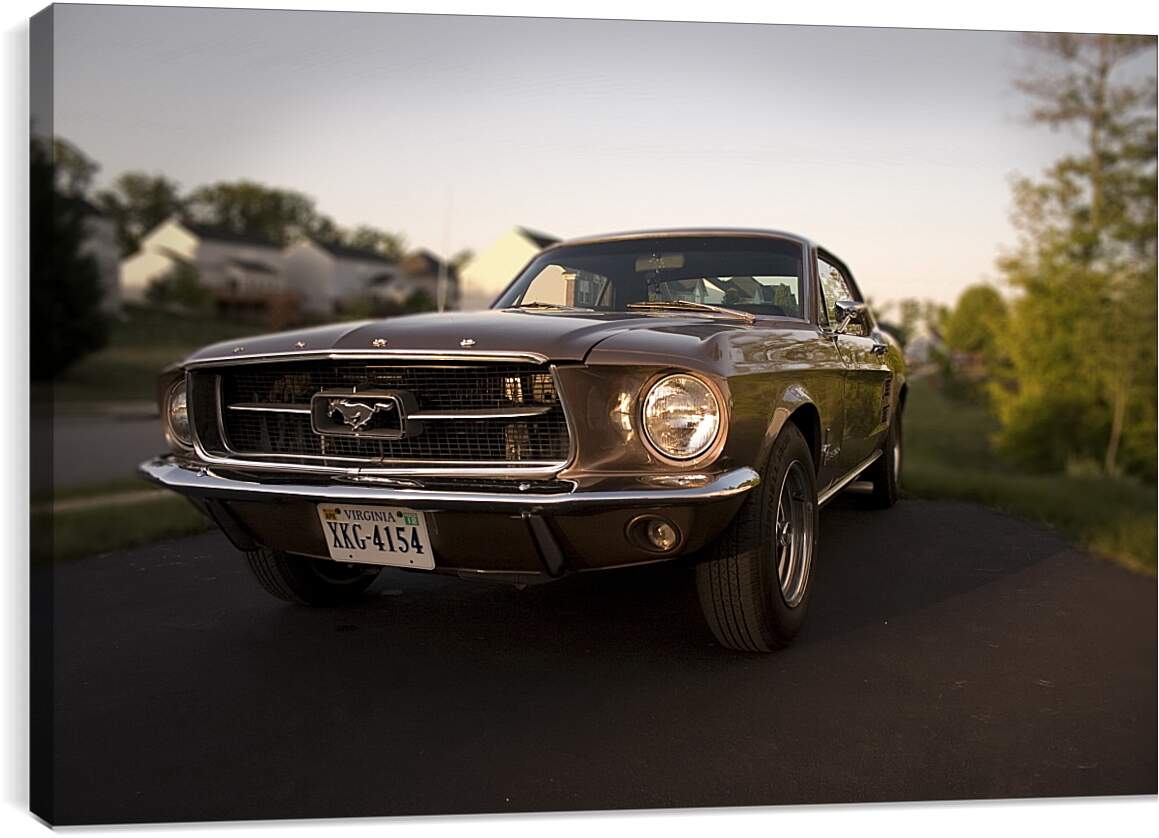 Постер и плакат - Форд Мустанг (Ford Mustang)