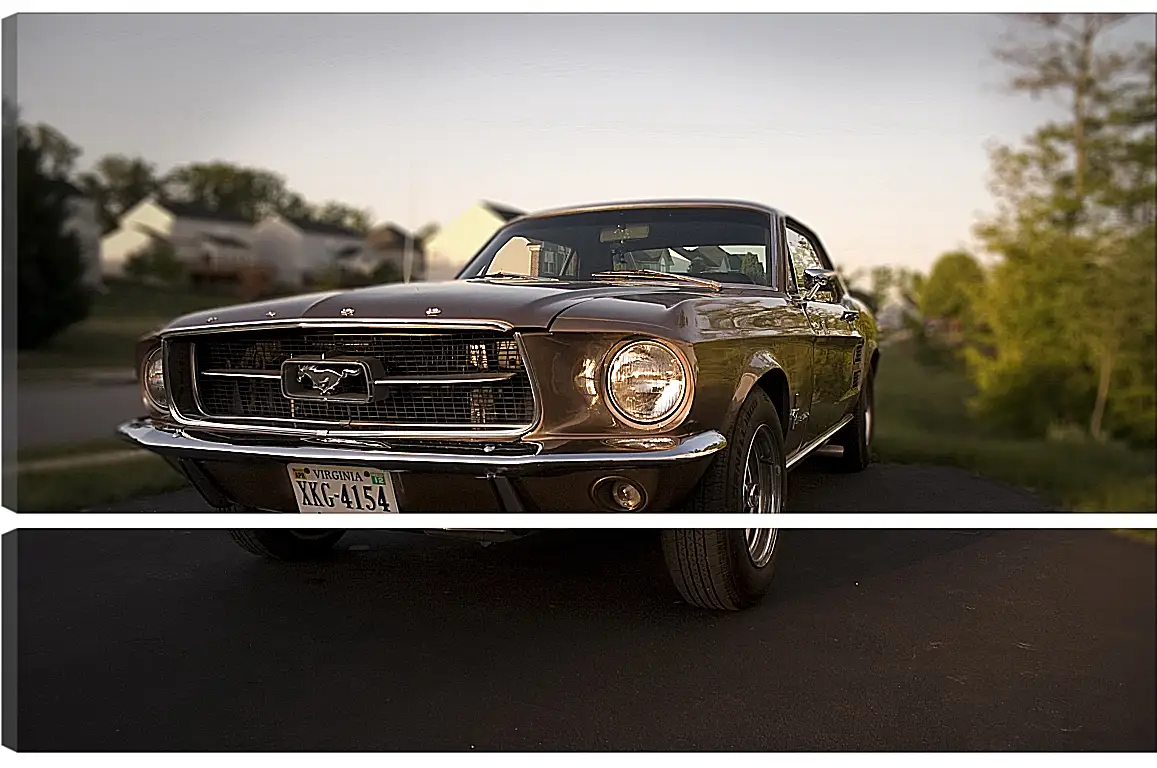 Модульная картина - Форд Мустанг (Ford Mustang)