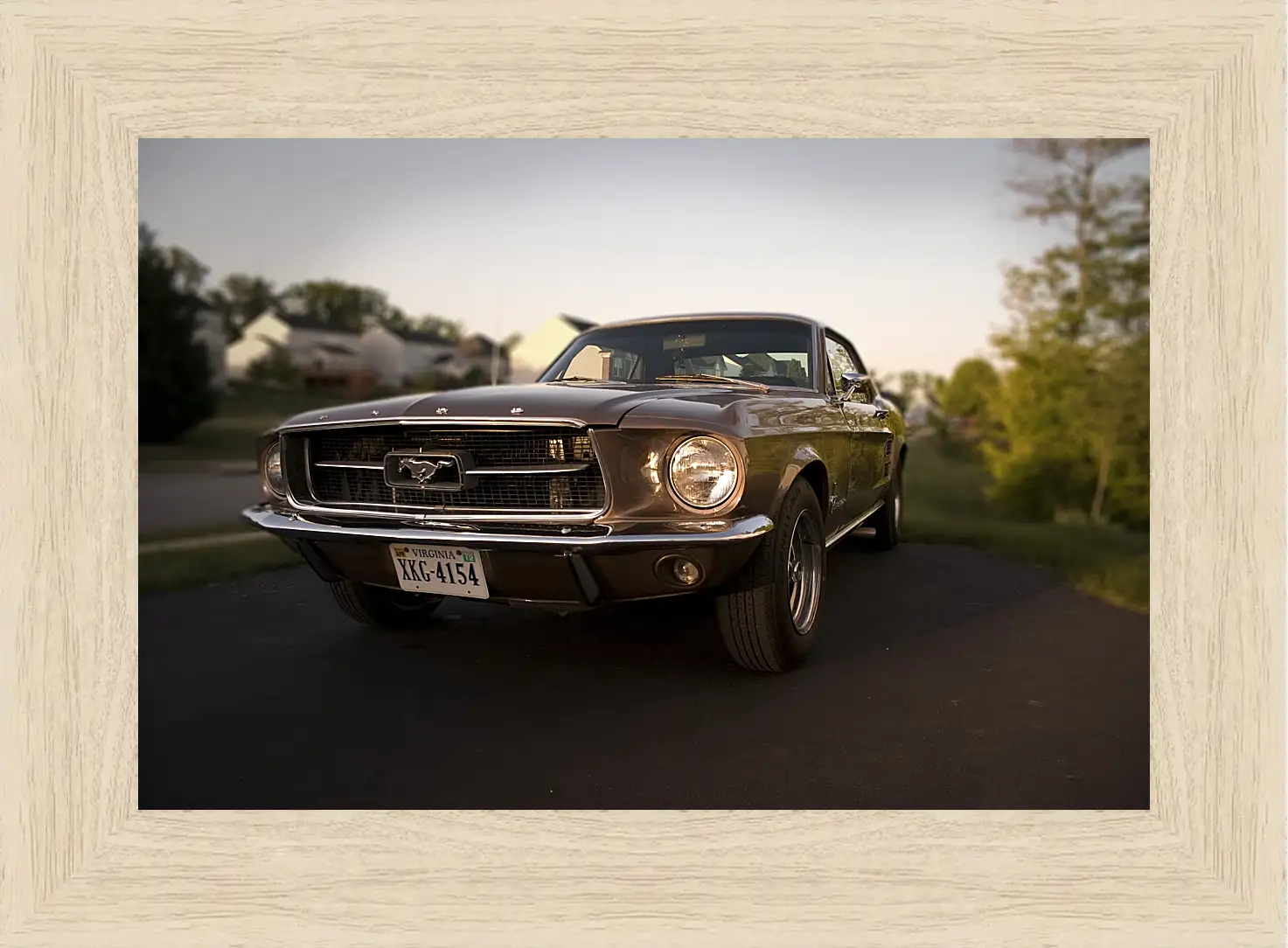 Картина в раме - Форд Мустанг (Ford Mustang)