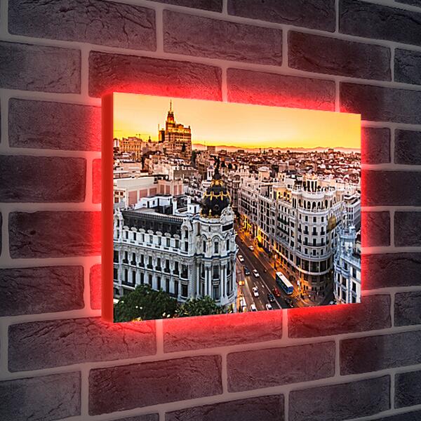 Лайтбокс световая панель - Мадрид