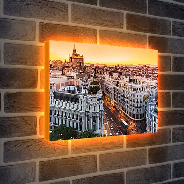 Лайтбокс световая панель - Мадрид