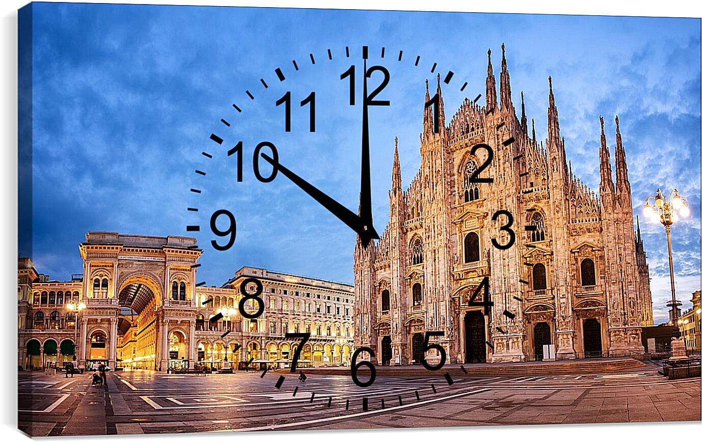 Часы картина - Дуомо ди Милано