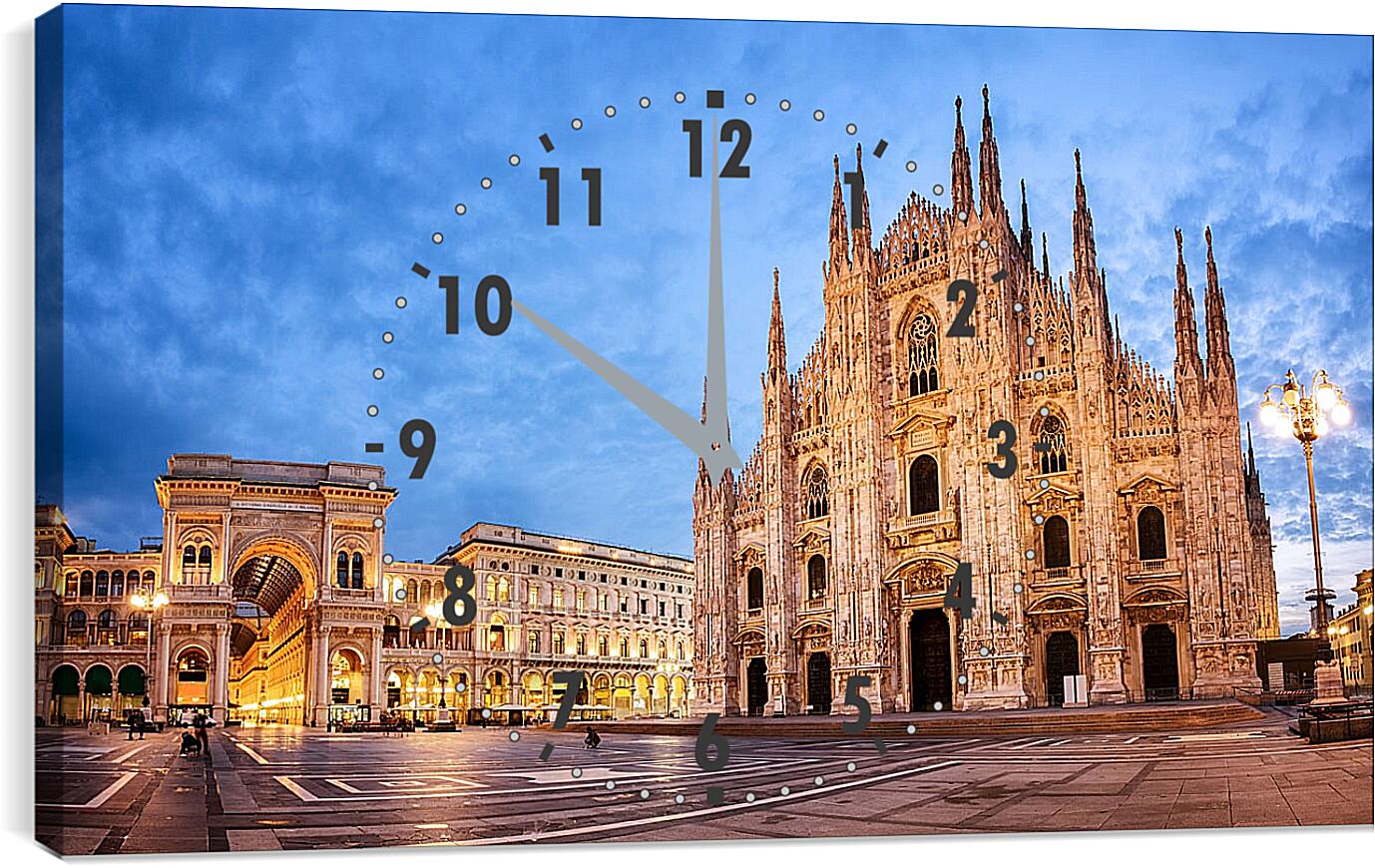 Часы картина - Дуомо ди Милано