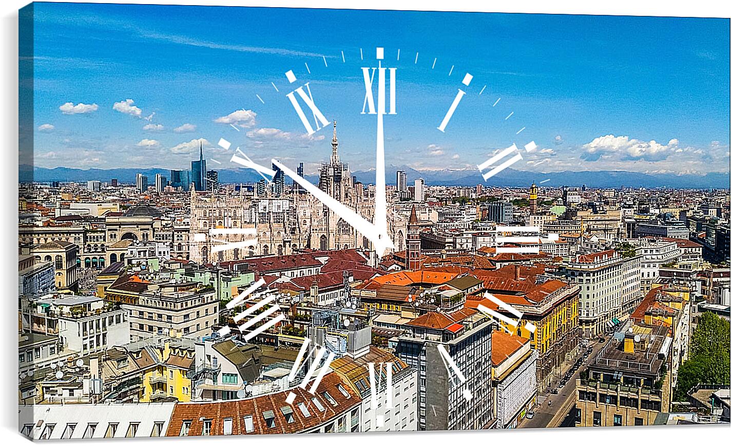 Часы картина - Милан