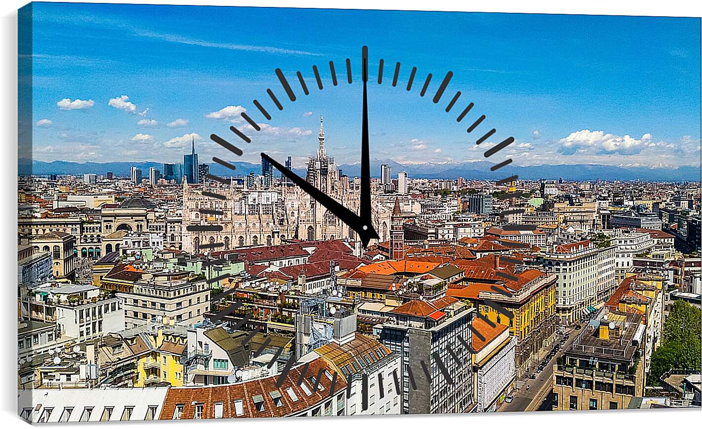 Часы картина - Милан