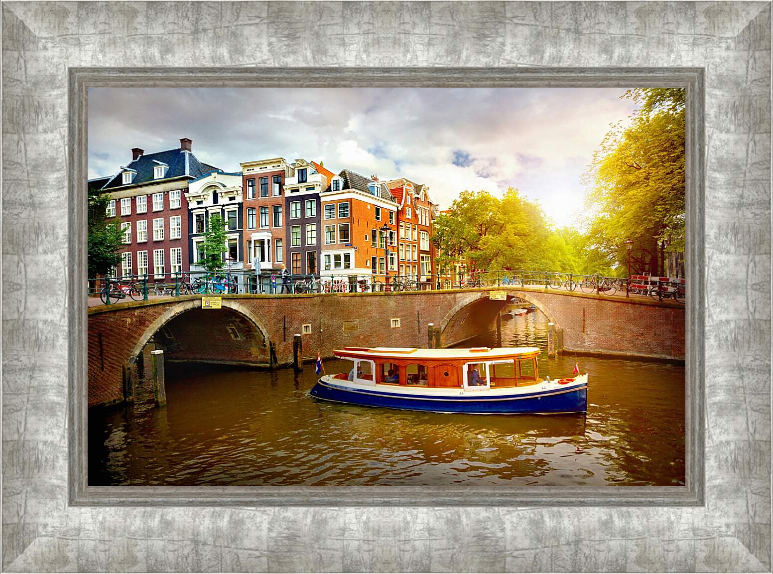 Картина в раме - Где-то в Амстердаме