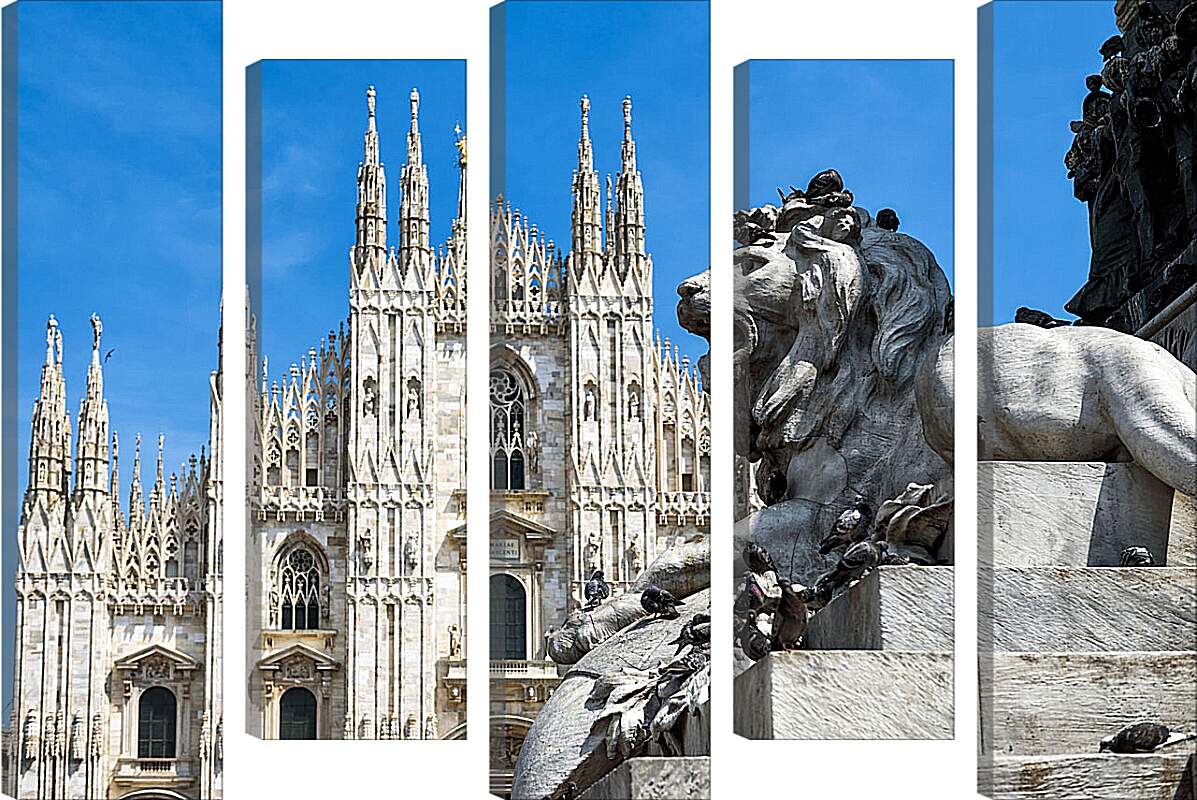 Модульная картина - Собор в Милане