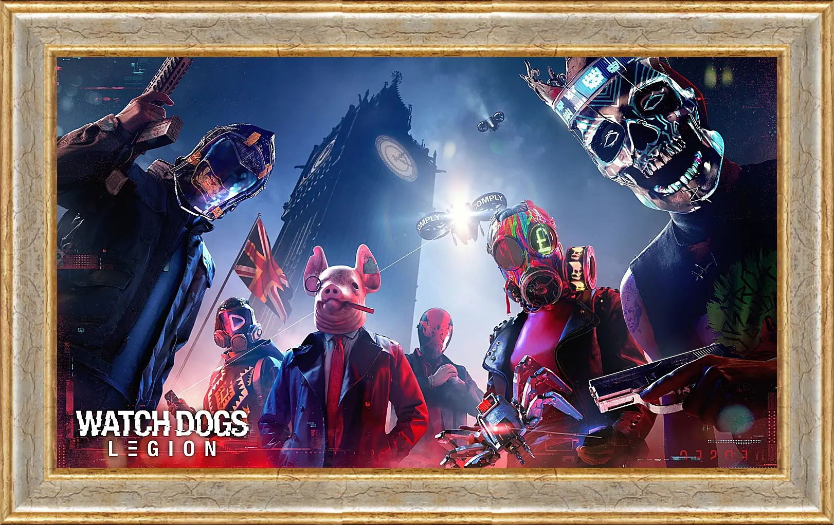 Картина в раме - Watch Dogs Legion