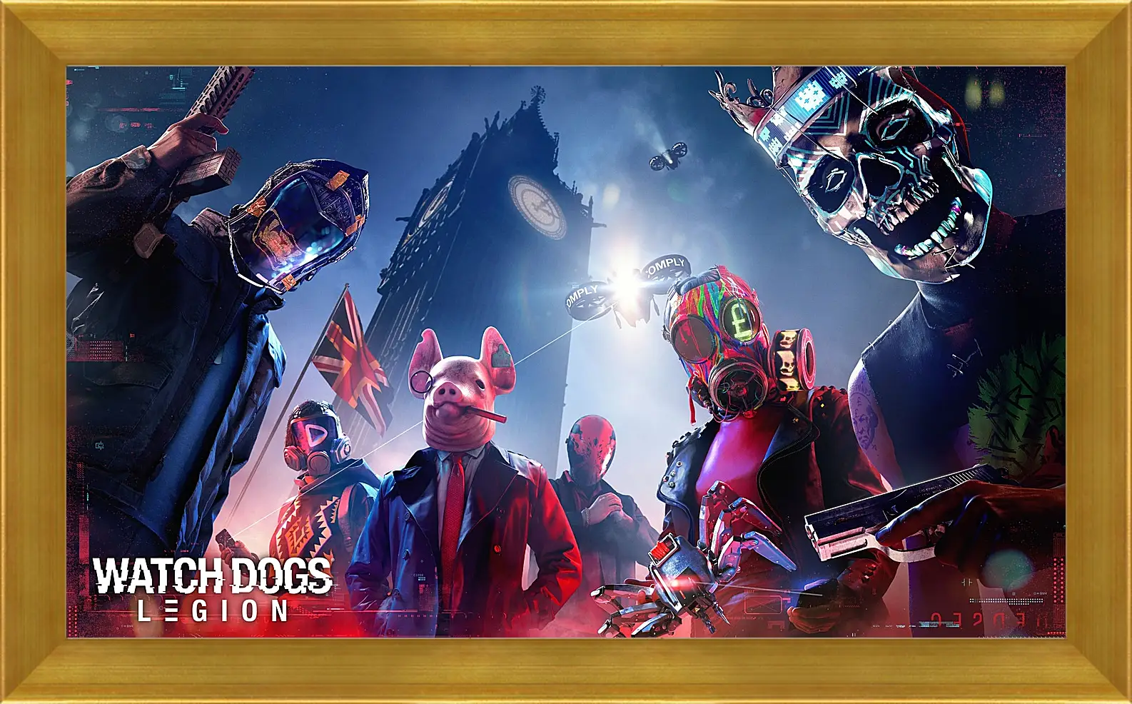 Картина в раме - Watch Dogs Legion