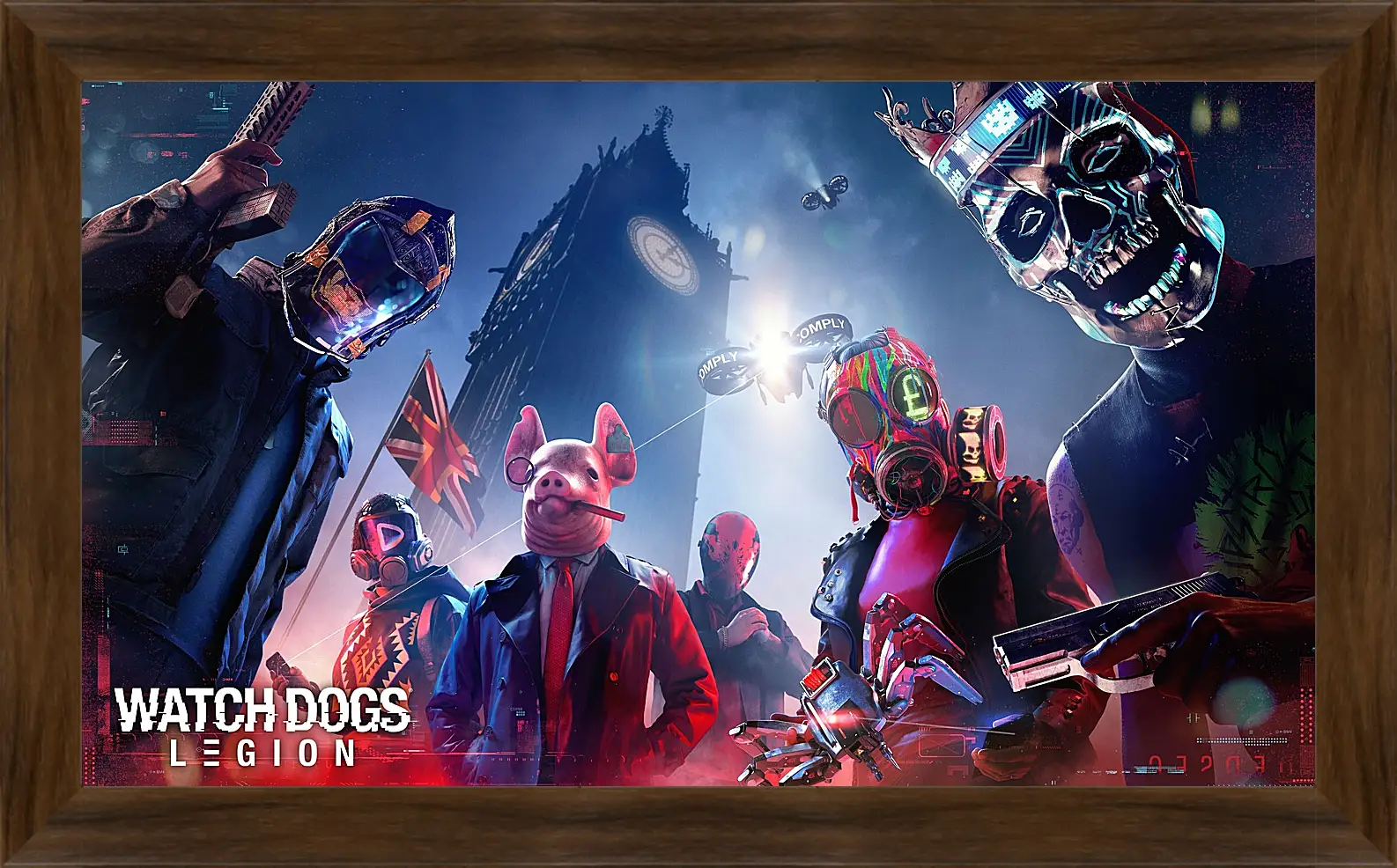 Картина в раме - Watch Dogs Legion