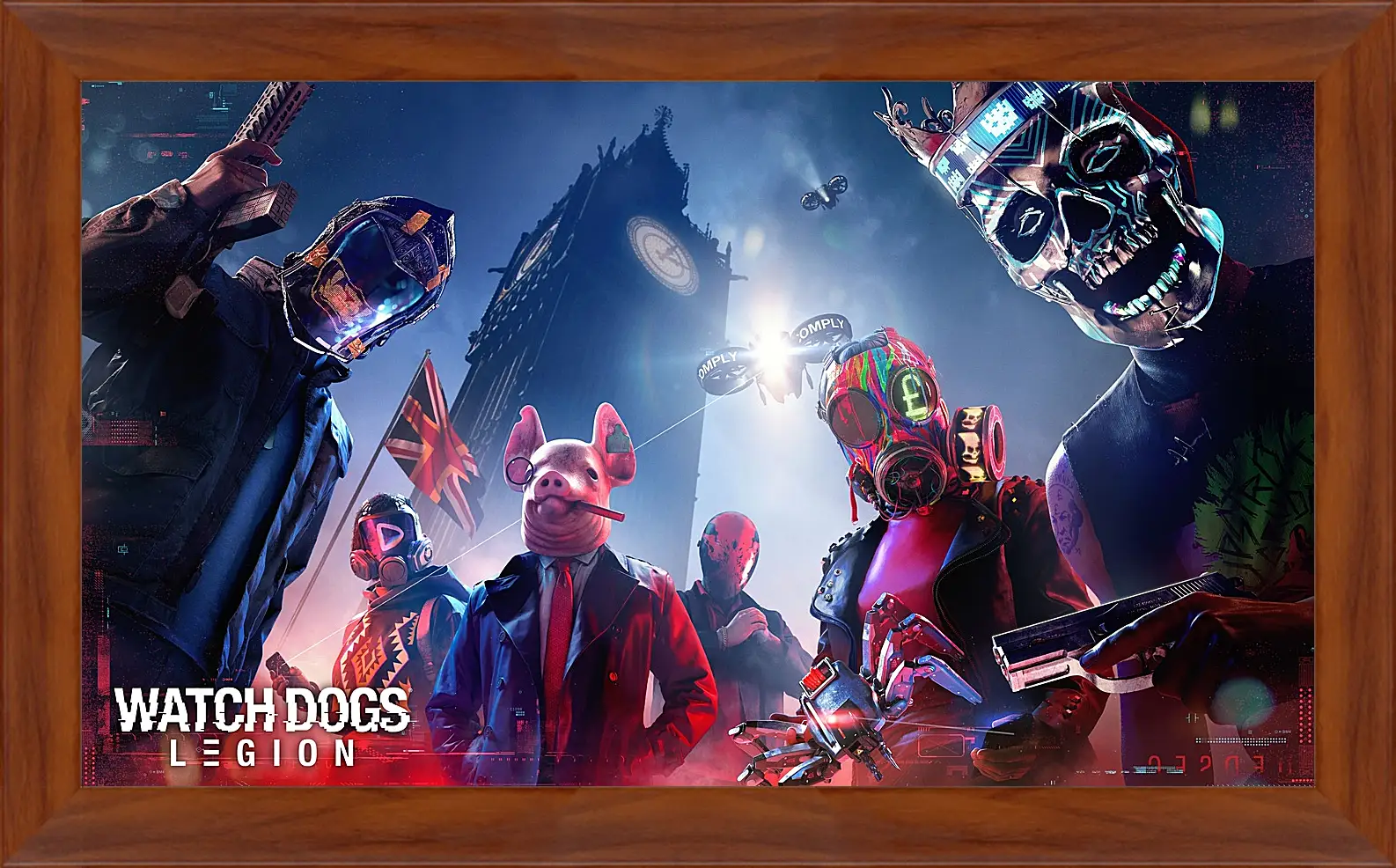 Картина в раме - Watch Dogs Legion