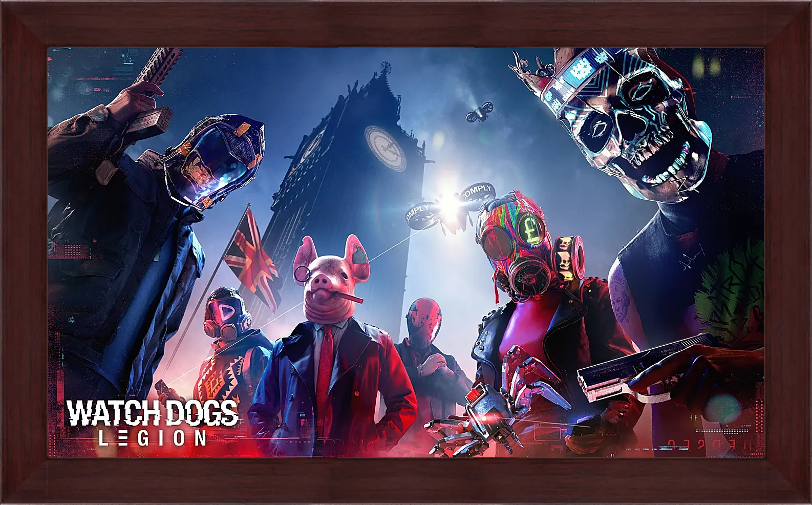 Картина в раме - Watch Dogs Legion