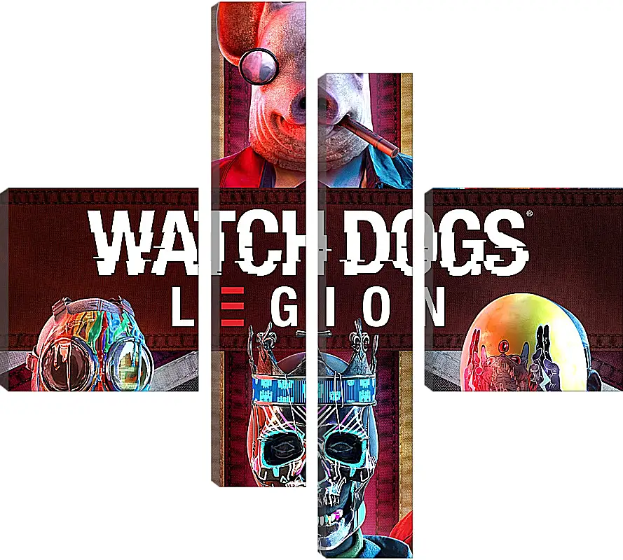 Модульная картина - Watch Dogs Legion