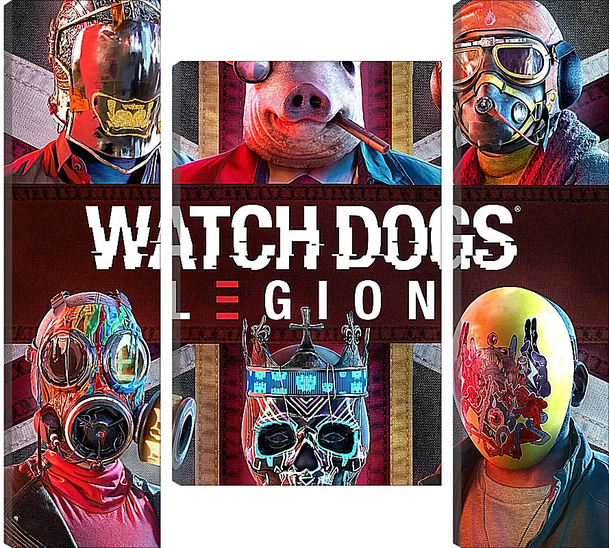 Модульная картина - Watch Dogs Legion