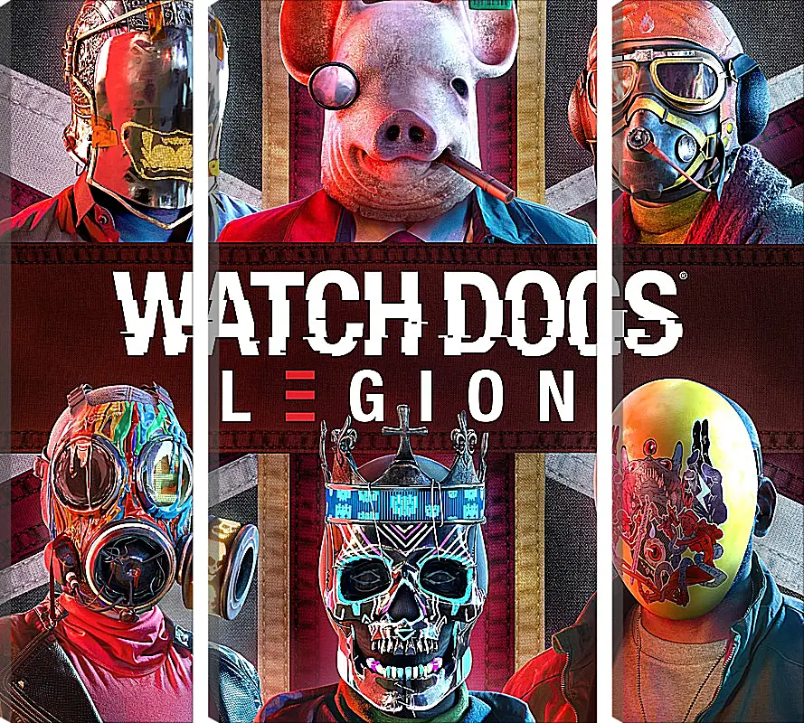 Модульная картина - Watch Dogs Legion