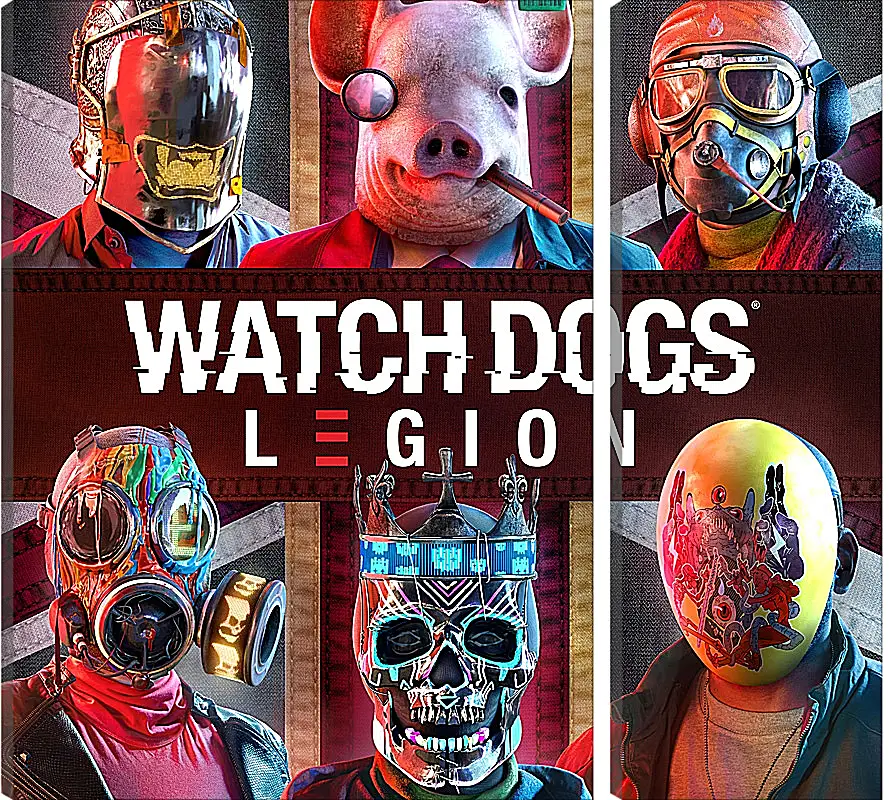 Модульная картина - Watch Dogs Legion