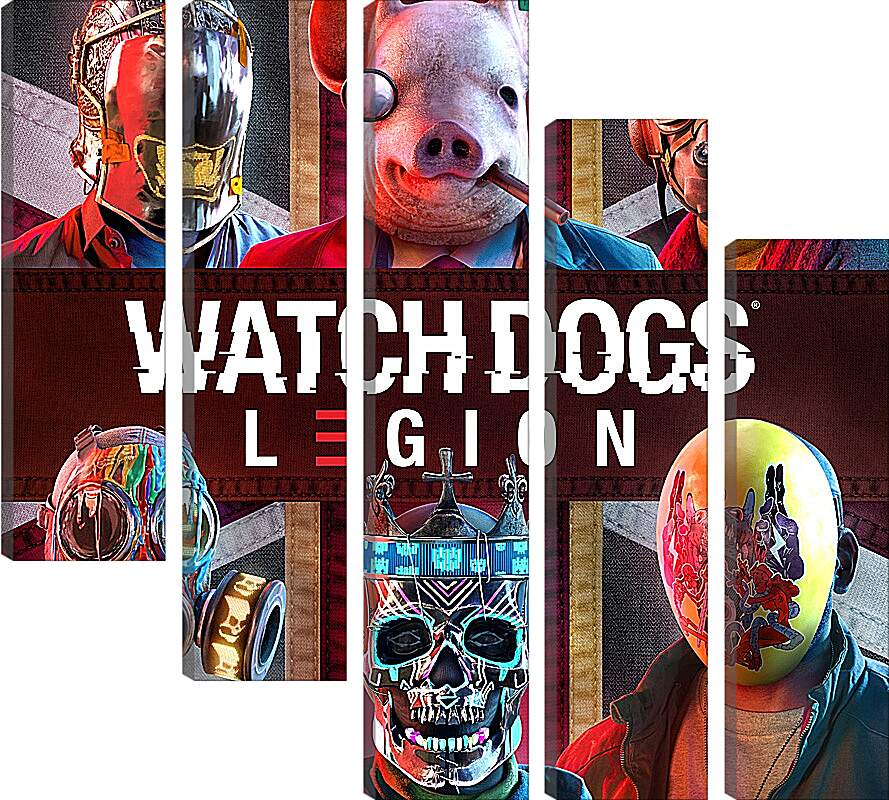 Модульная картина - Watch Dogs Legion