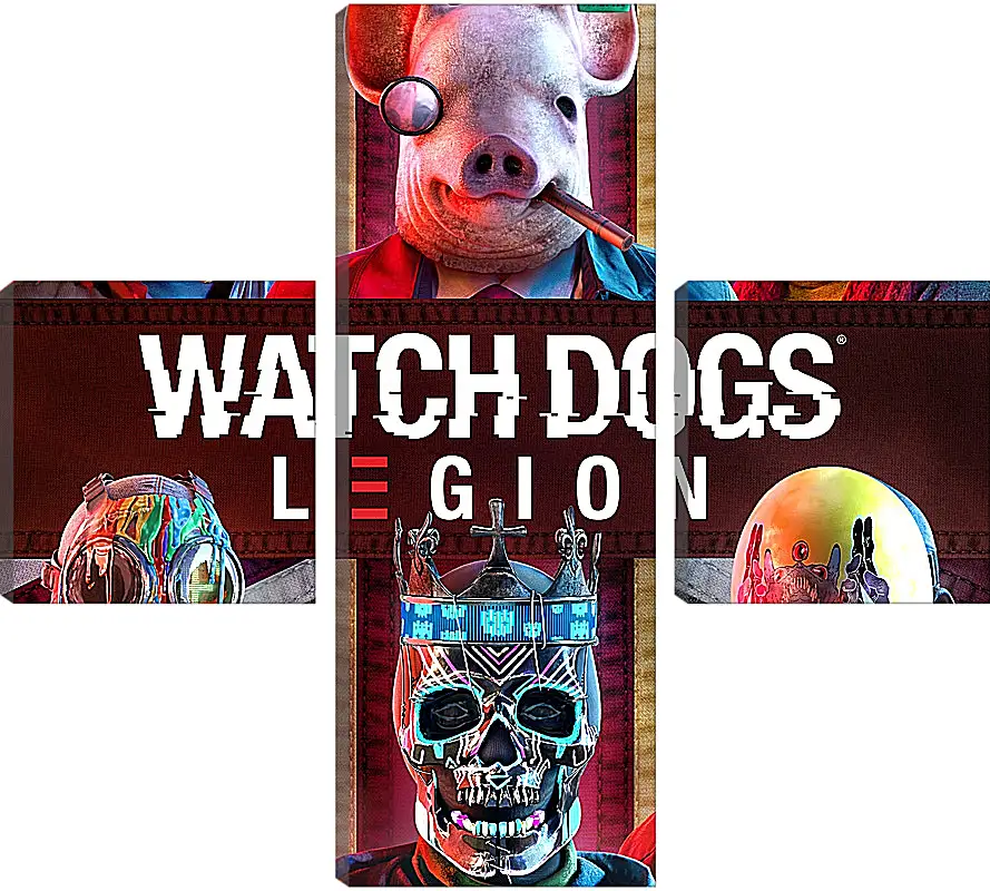 Модульная картина - Watch Dogs Legion