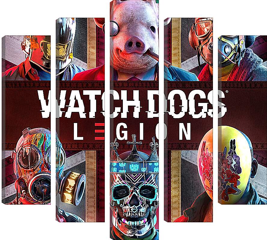Модульная картина - Watch Dogs Legion