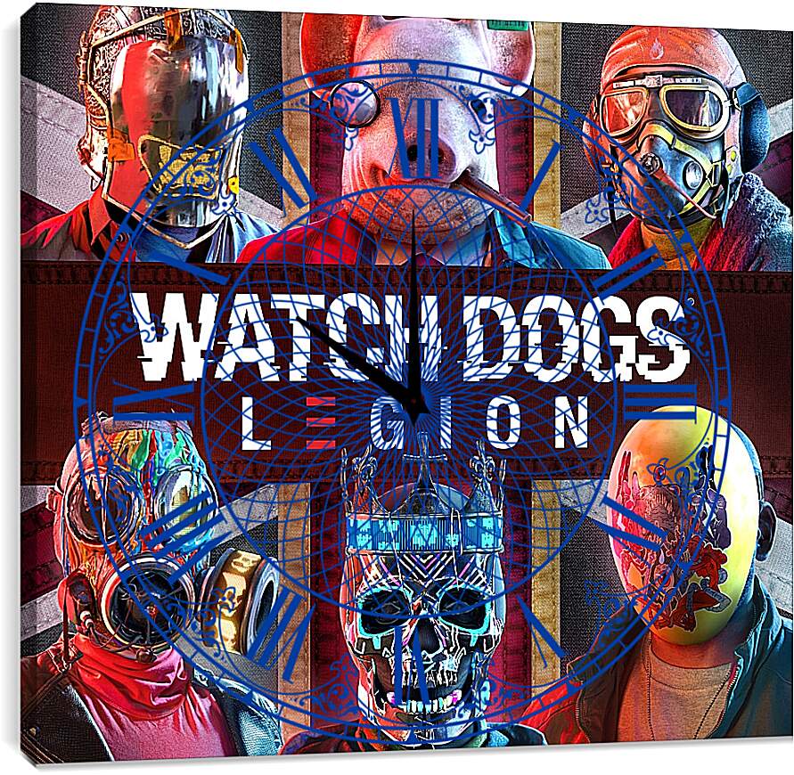 Часы картина - Watch Dogs Legion