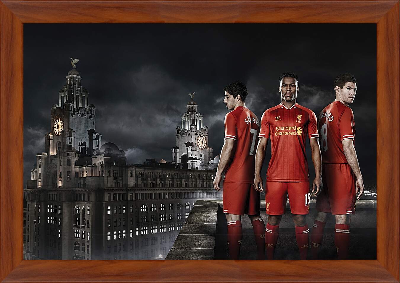 Картина в раме - Ливерпуль. Liverpool