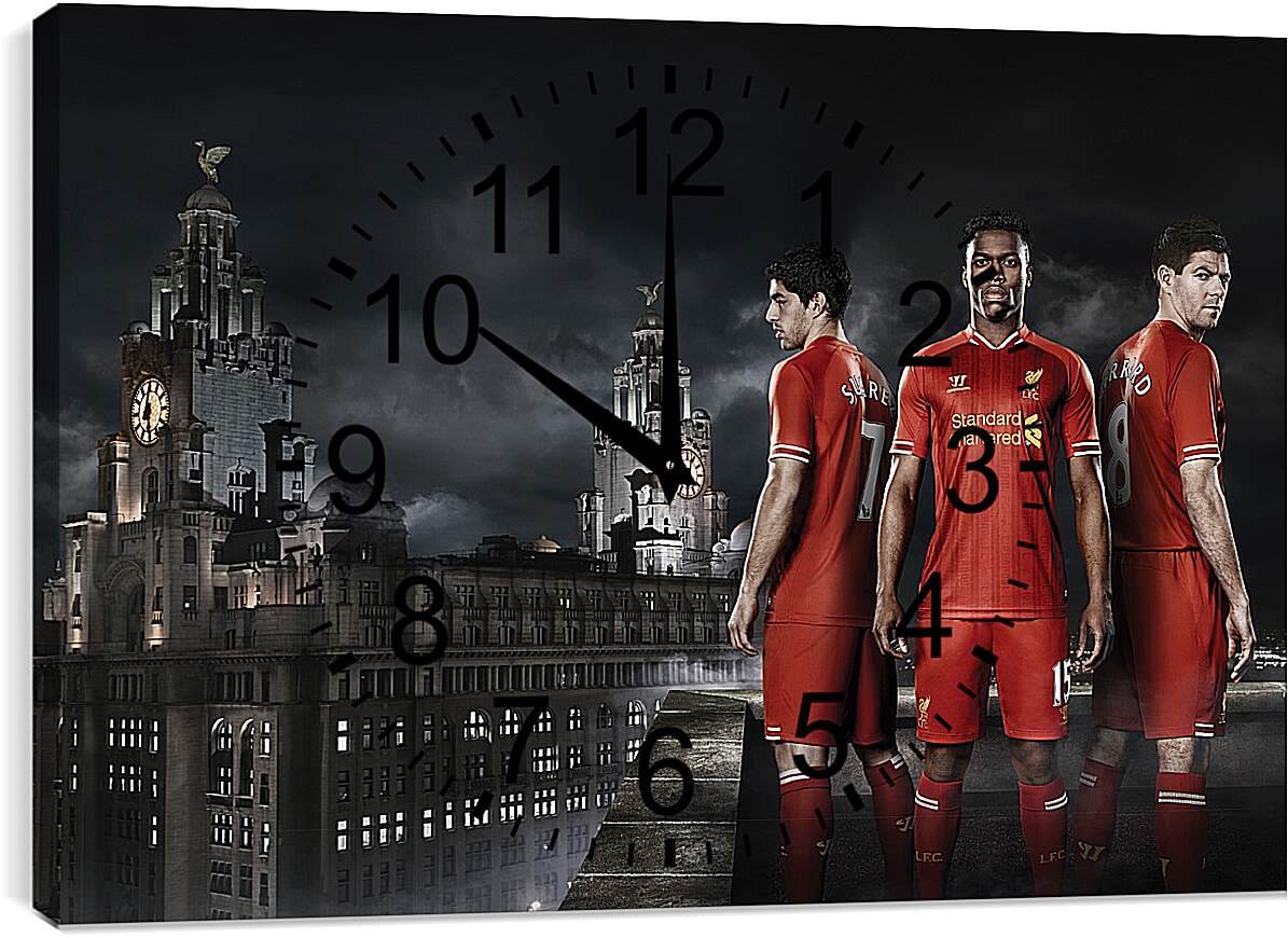 Часы картина - Ливерпуль. Liverpool