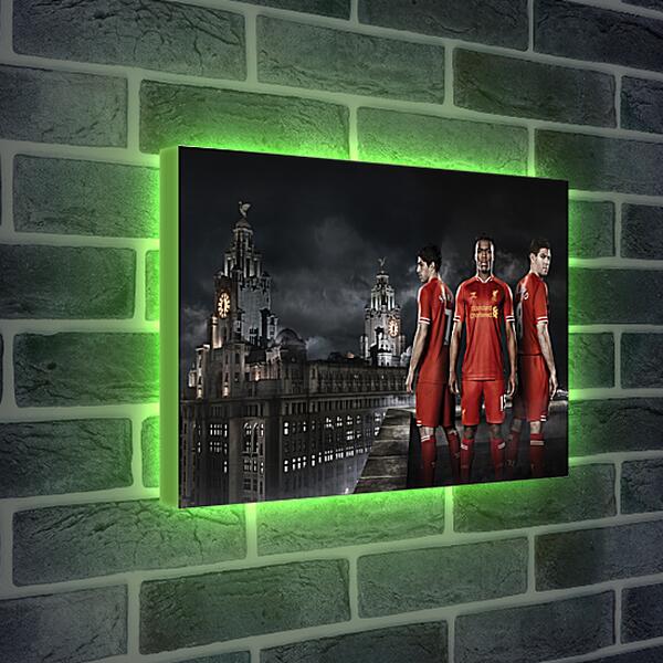 Лайтбокс световая панель - Ливерпуль. Liverpool