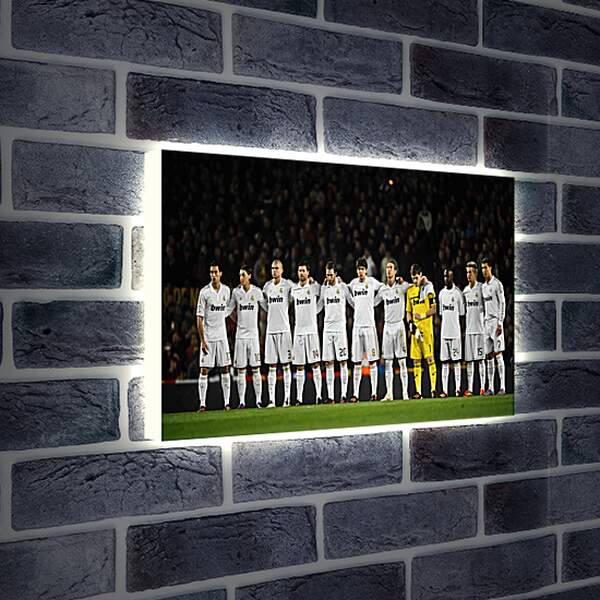 Лайтбокс световая панель - ФК Реал Мадрид. FC Real Madrid